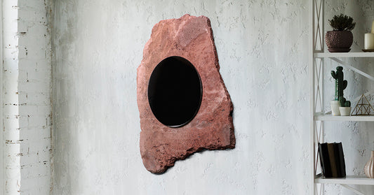 Espejo humeante de obsidiana