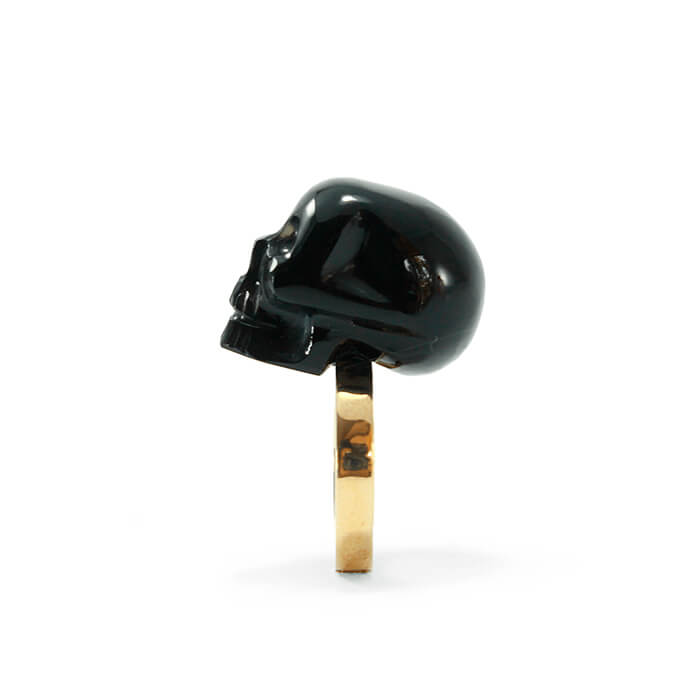 Black skull