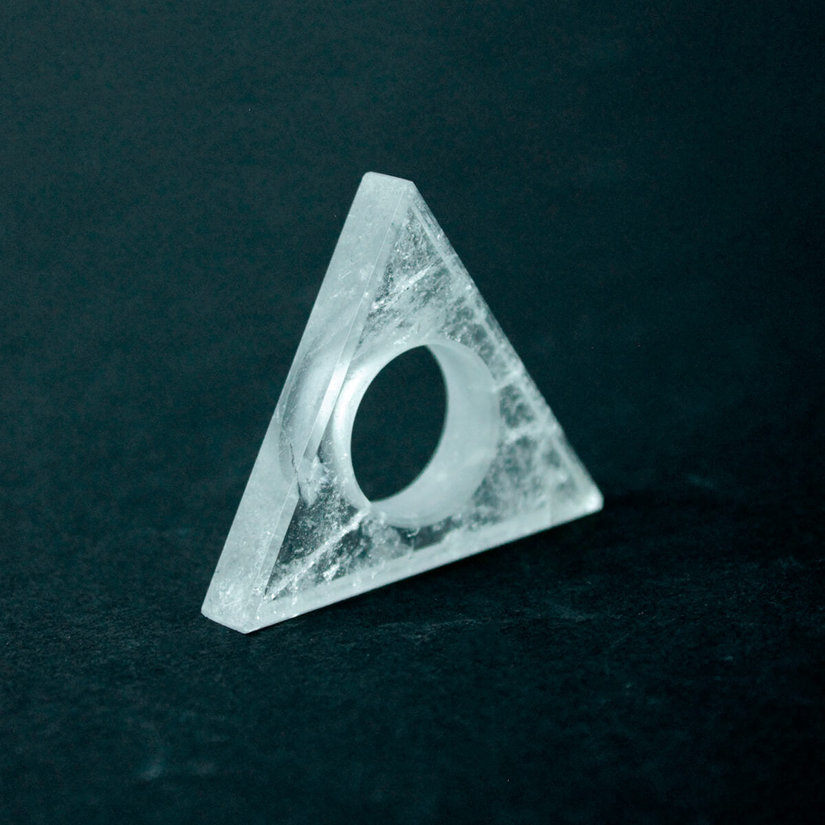 Triángulo cuarzo