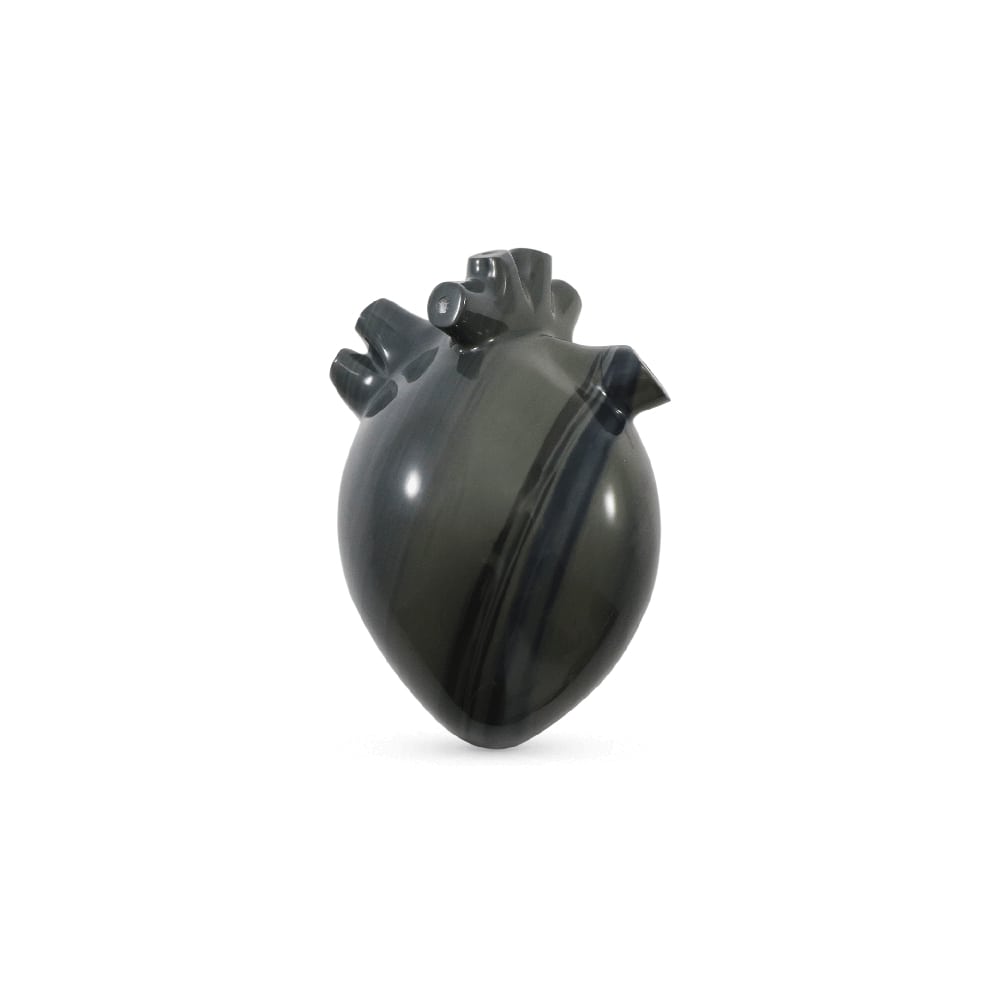 Corazón obsidiana verde