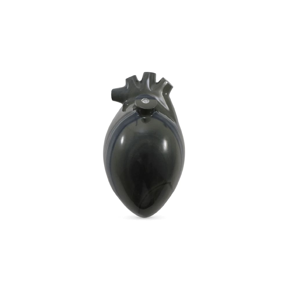 Corazón obsidiana verde
