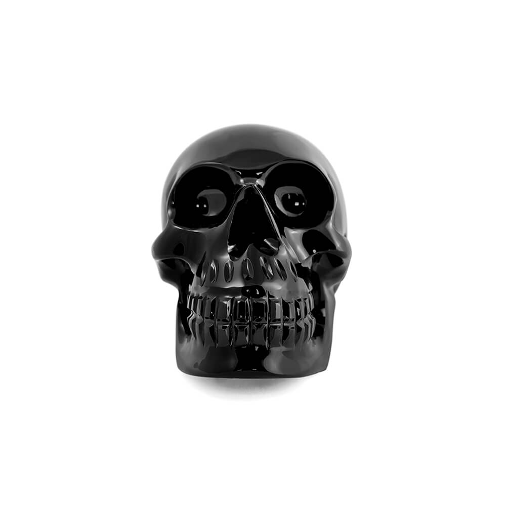 Cráneo obsidiana negra