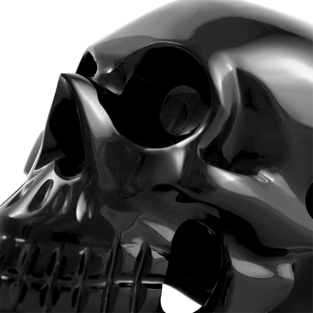 Cráneo obsidiana negra