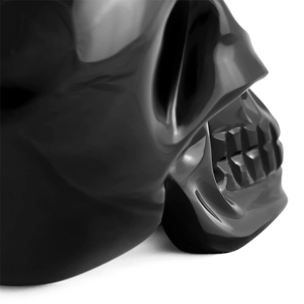 Cráneo negro pequeño