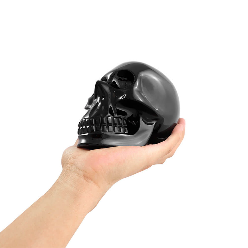 Cráneo negro pequeño