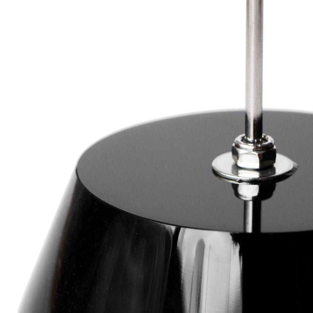 Corazón suspendido obsidiana verde