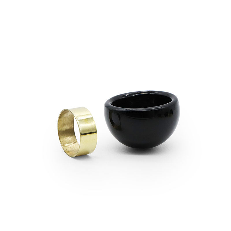 REGALO CORPORATIVO Set de dos mezcaleros negros