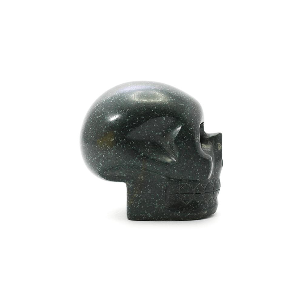Cráneo sencillo de serpentina