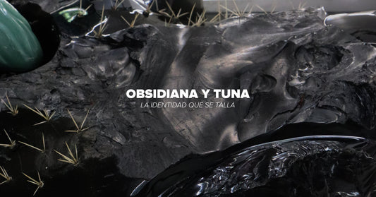 Obsidiana y tuna: la identidad que se talla