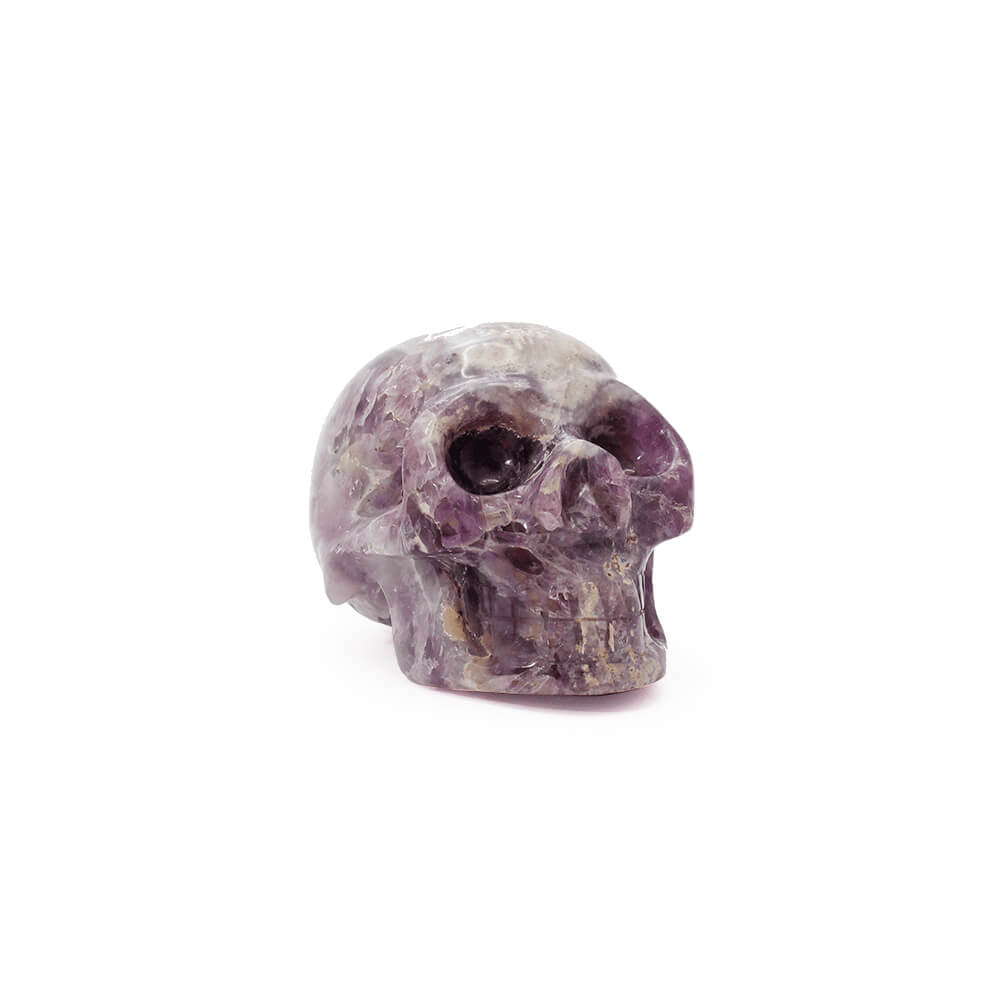 Amethyst skull m