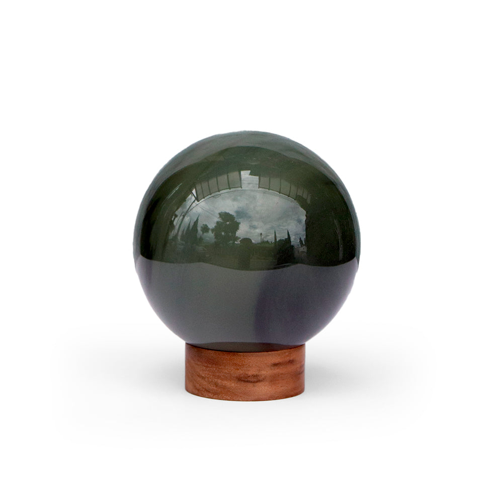 Esfera de obsidiana verde Grande