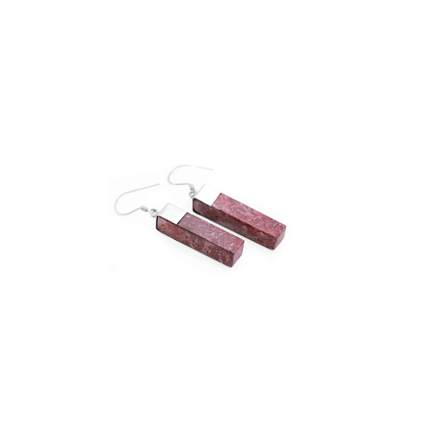 Modern earrings calcedonia