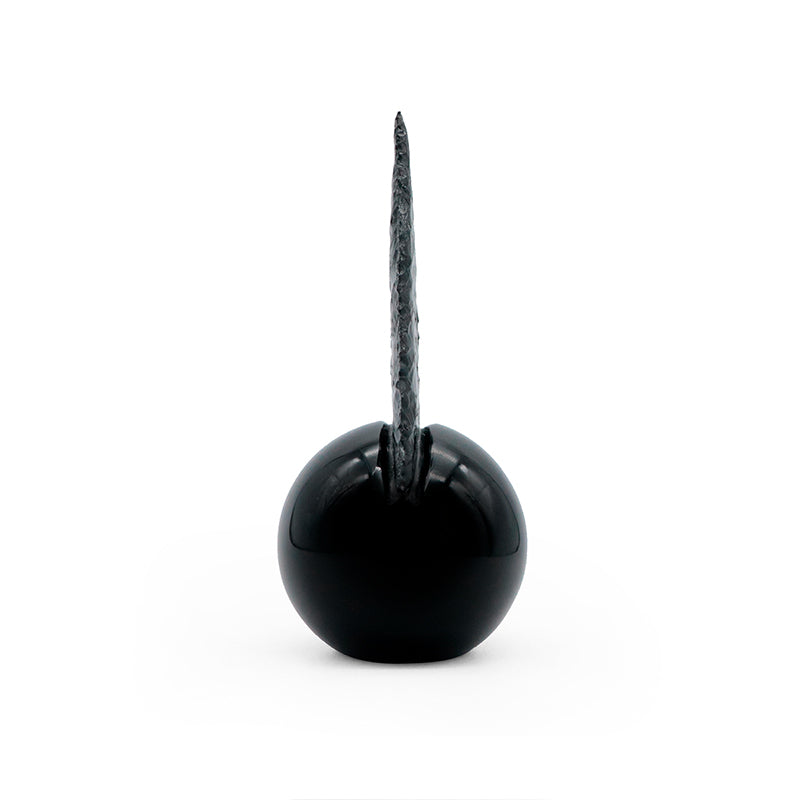 sacrificio, flecha de obsidiana negra